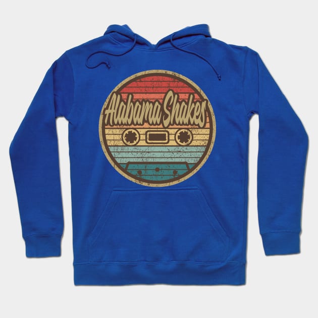 Alabama Shakes Retro Cassette Circle Hoodie by penciltimes